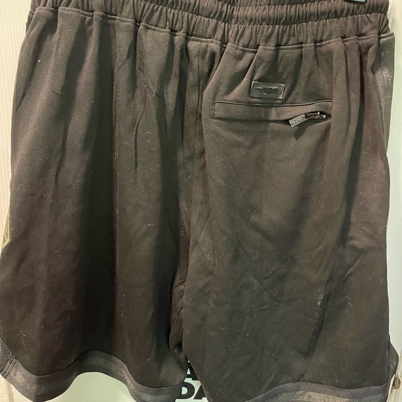 Black Athletic Shorts with Knicks Logos - Picture 7 of 9